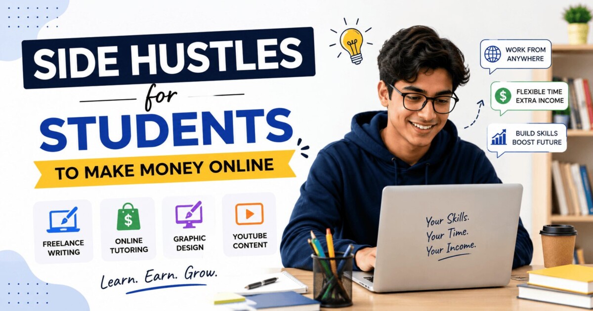 Side Hustles for Students to Make Money Online (1)